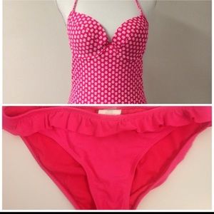 Old Navy Two Pieces Pink  Swimsuit Tankini Bottom